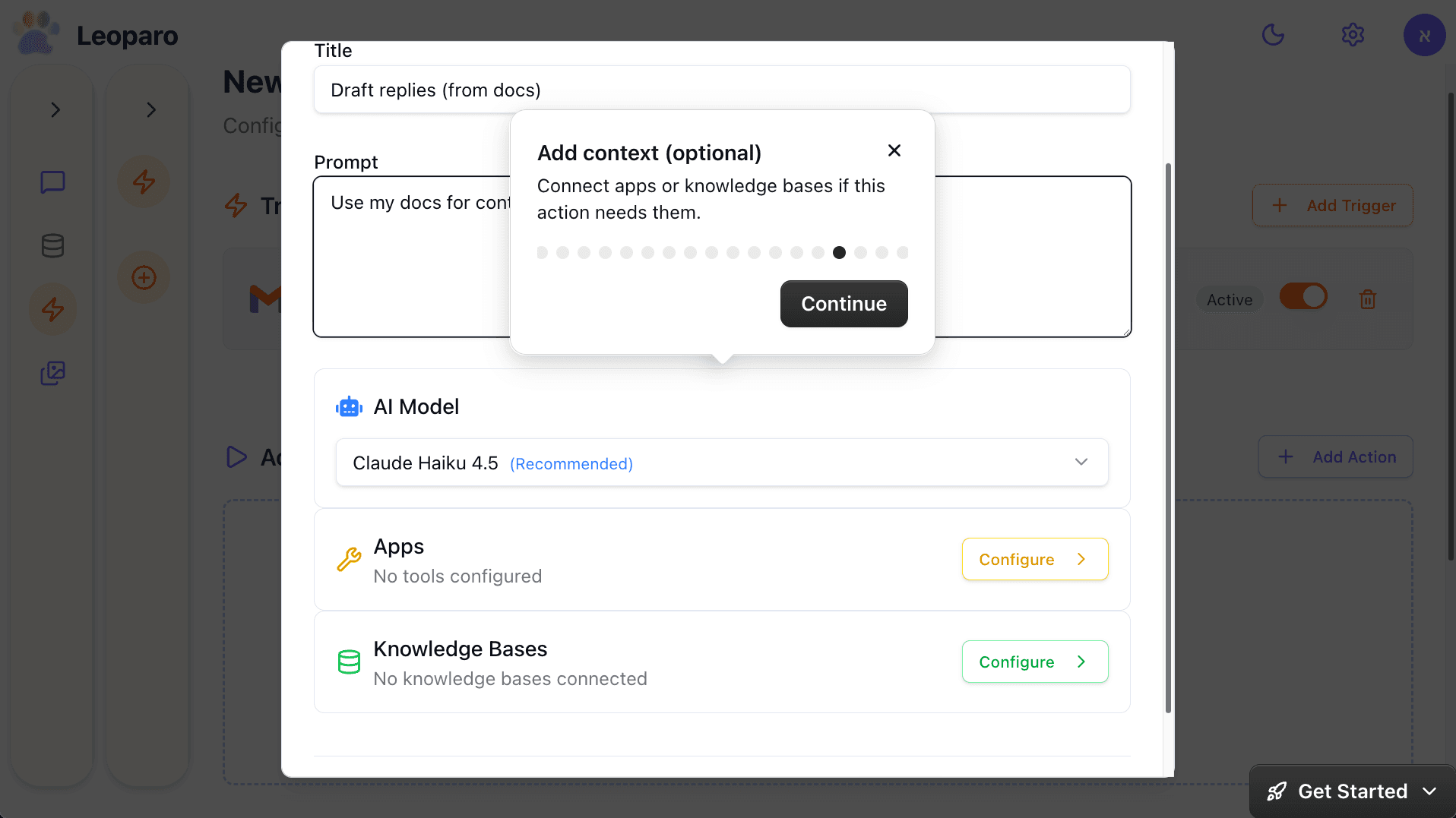 Add context (optional)