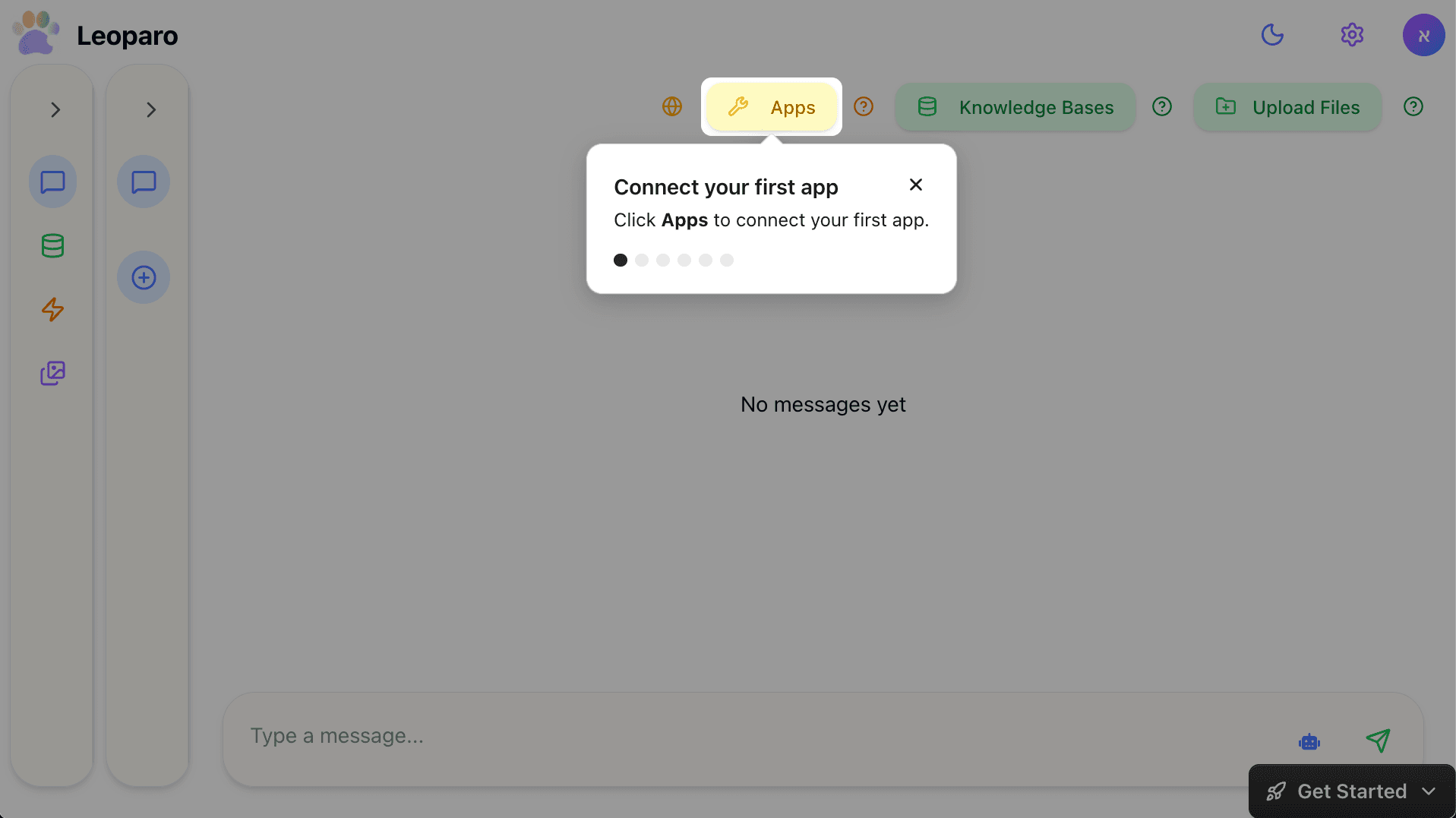 Connect your first app