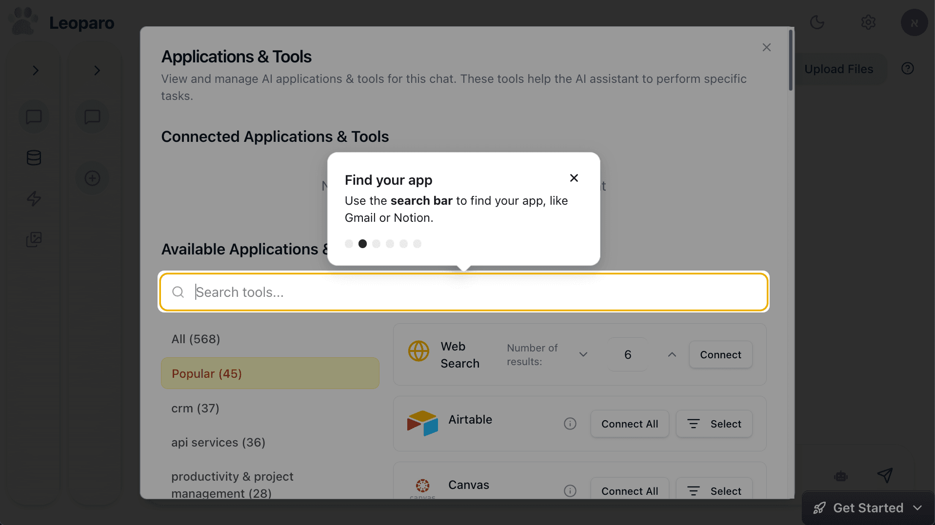 Find your app