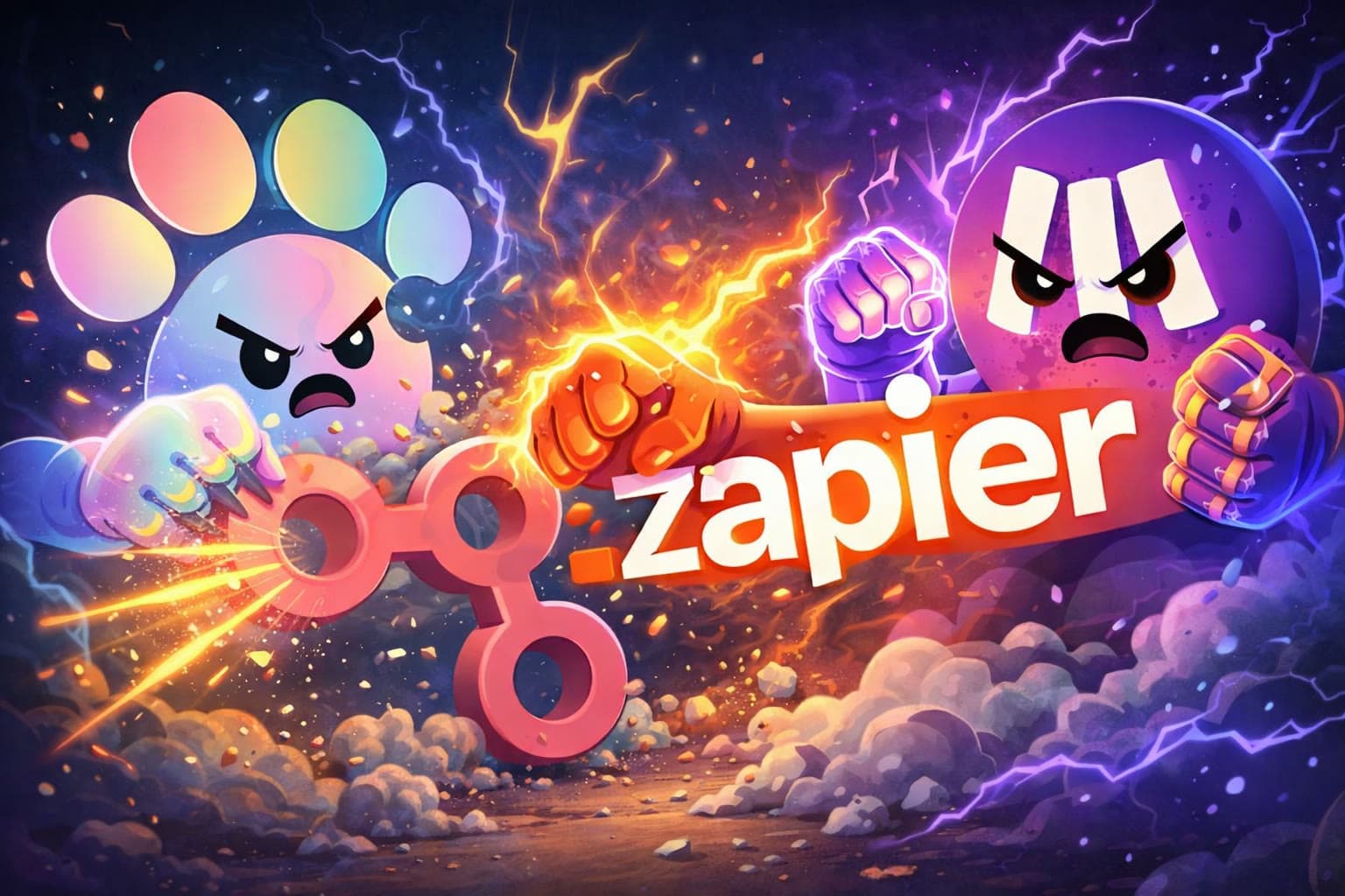 Zapier vs Make vs n8n vs Leoparo